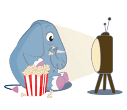 Dolfy the Elephant sticker #5526559