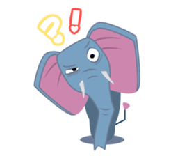 Dolfy the Elephant sticker #5526560