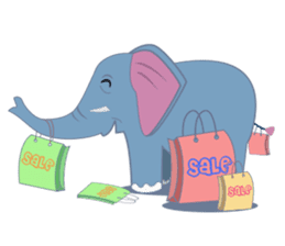 Dolfy the Elephant sticker #5526562