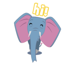 Dolfy the Elephant sticker #5526563