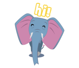 Dolfy the Elephant sticker #5526563