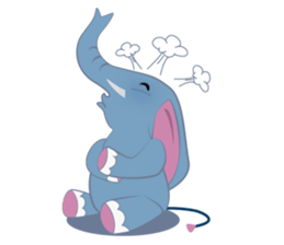 Dolfy the Elephant sticker #5526565