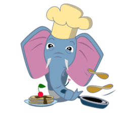 Dolfy the Elephant sticker #5526566