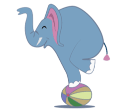 Dolfy the Elephant sticker #5526569