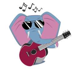 Dolfy the Elephant sticker #5526573