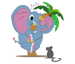 Dolfy the Elephant sticker #5526579