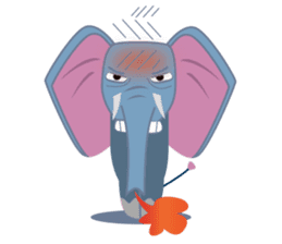 Dolfy the Elephant sticker #5526583