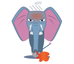 Dolfy the Elephant sticker #5526583