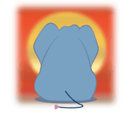 Dolfy the Elephant sticker #5526584