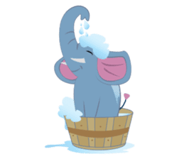 Dolfy the Elephant sticker #5526585