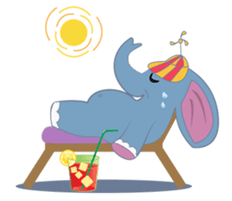 Dolfy the Elephant sticker #5526587