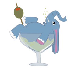 Dolfy the Elephant sticker #5526591