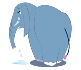 Dolfy the Elephant sticker #5526593