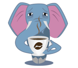 Dolfy the Elephant sticker #5526595