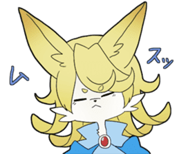 Pretty Fox Girl sticker #5526739