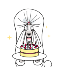 show-style toy poodles sticker #5527490