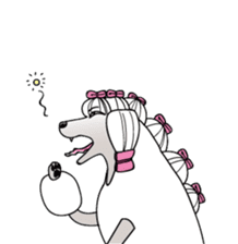 show-style toy poodles sticker #5527499