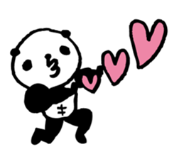 panda2- Muscle MUKIMUKI - sticker #5528003