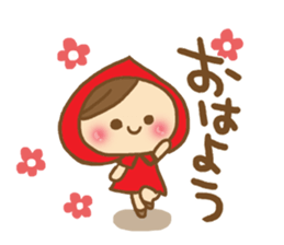 Red cowl sticker sticker #5528077