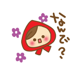 Red cowl sticker sticker #5528082