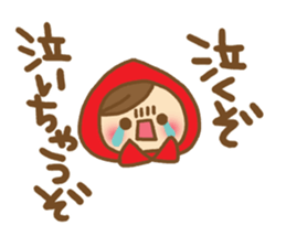 Red cowl sticker sticker #5528084