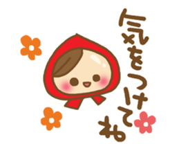 Red cowl sticker sticker #5528086