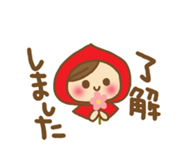 Red cowl sticker sticker #5528092