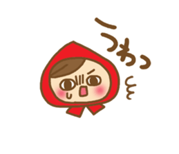 Red cowl sticker sticker #5528099