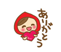 Red cowl sticker sticker #5528100