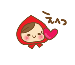 Red cowl sticker sticker #5528110