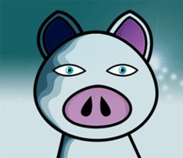 Message of piglets 8 sticker #5529314