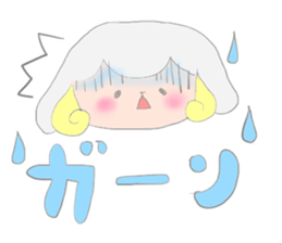 Sticker of a sheep sticker #5529980