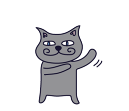 Cat speaks sticker #5530545