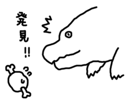 go to space:wani-san sticker #5530572