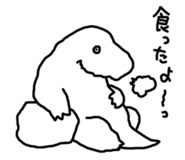 go to space:wani-san sticker #5530575