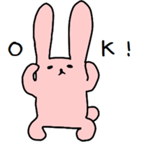 chick&rabbit sticker #5530919