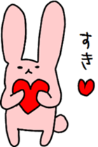 chick&rabbit sticker #5530934