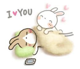 Soft rabbit!2 sticker #5530998