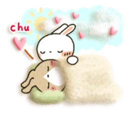 Soft rabbit!2 sticker #5531002