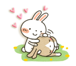 Soft rabbit!2 sticker #5531004