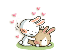 Soft rabbit!2 sticker #5531005
