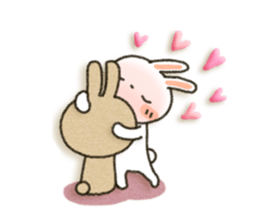Soft rabbit!2 sticker #5531006