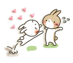 Soft rabbit!2 sticker #5531008