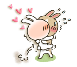 Soft rabbit!2 sticker #5531009