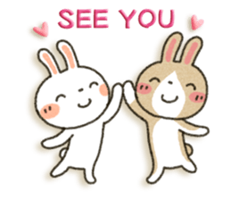 Soft rabbit!2 sticker #5531035