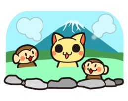 Let's climb to Mt. Fuji! sticker #5531596