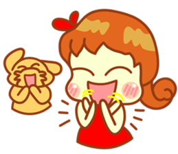 Apple & Caramel sticker #5531659