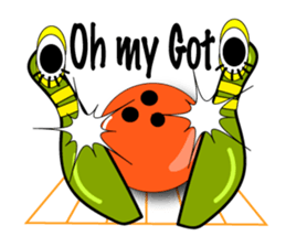 Bowling family sticker #5531763