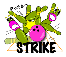 Bowling family sticker #5531764