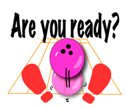 Bowling family sticker #5531771